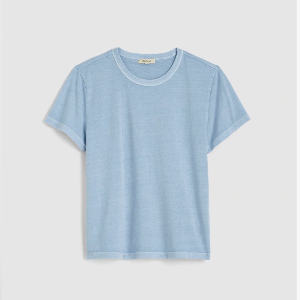 The Perfect Crewneck Tee in Allday Jersey